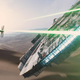 The return of the Millennium Falcon—one of the more obvious things to look forward to in Star Wars: The Force Awakens.